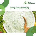 zeleny šalatovy dresing zelený šalátový dresing